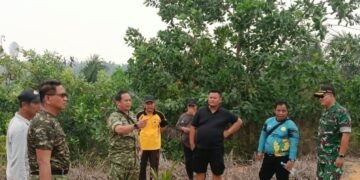 Demplot Satgas Karhutla TNI, Uji Alternatif Pupuk Organik Ladang di Kayan Hilir