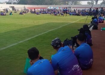 Meriahkan HUT RSMH dan Hari Anestesi Sedunia, 1.500 Adakan Lomba Lari dan Pelatihan BHD Pecahkan Rekor MURI