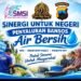 Peduli Warga Terdampak Kekeringan, SMSI dan Dulur Sikep Nyawiji Gandeng Polresta Pati Salurkan Air Bersih