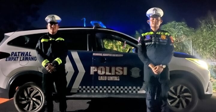 Patroli Subuh, Satlantas Empat Lawang Sasar Balap Liar dan 3C