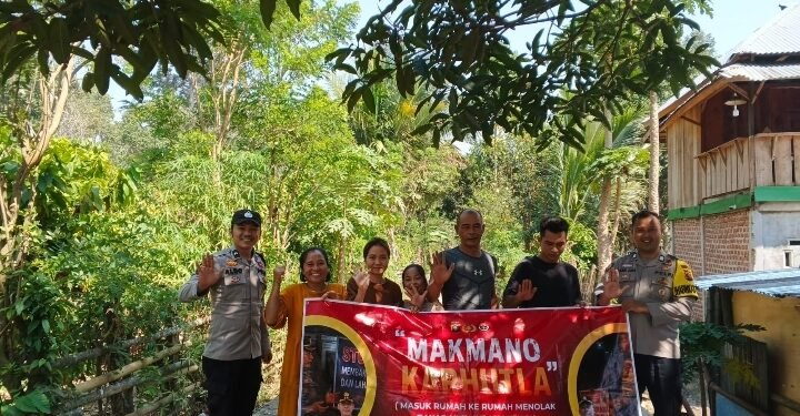 Door to Door Cegah Karhutla, Polres Empat Lawang Jalankan “Makmano Karhutlah