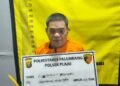 Polisi Ringkus Anak Kandung yang Gelapkan Mobil Ibu Pensiunan di Palembang