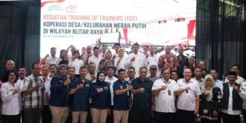 Perkuat Ekonomi Desa, PT Agrinas Pangan Nusantara Gelar Training of Trainers KDKMP se-Blitar Raya