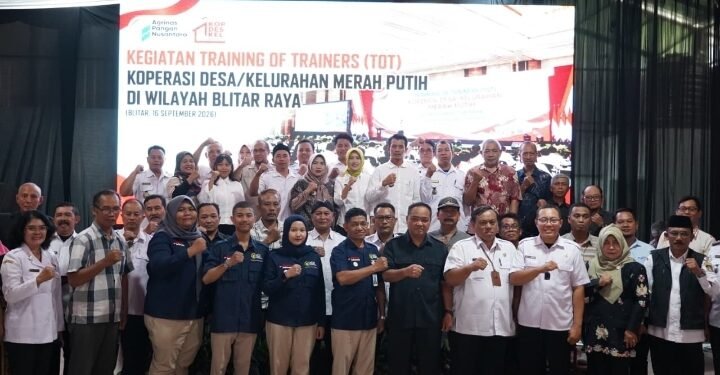 Perkuat Ekonomi Desa, PT Agrinas Pangan Nusantara Gelar Training of Trainers KDKMP se-Blitar Raya