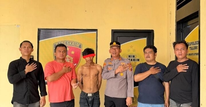 Polsek Talawi Amankan Pelaku Pencurian Outdoor AC Milik Telkomsel