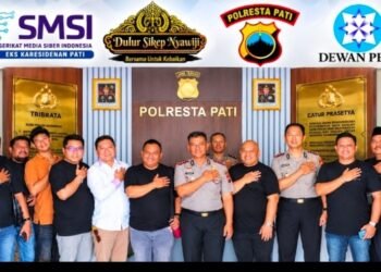SMSI, Polresta Pati dan Dulur Sikep Nyawiji Bersinergi Salurkan Bantuan 20 Tangki Air Bersih