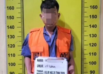 Coba Kabur Bawa Sabu 4,48gram, IH Disergap Satresnarkoba Polresta Deli Serdang