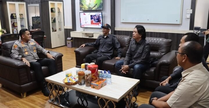 Kapolres Binjai AKBP Bimo Moernanda Bangun Sinergi dengan Bawaslu Langkat