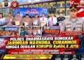 Polres Dharmasraya Bongkar Jaringan Narkoba, Curanmor Hingga Dugaan Korupsi Rp604,6 Juta