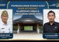 Ketua DPRD dan Kadis Parbud Ketapang Angkat Bicara: APBD Rp4 Miliar, Ini Faktanya