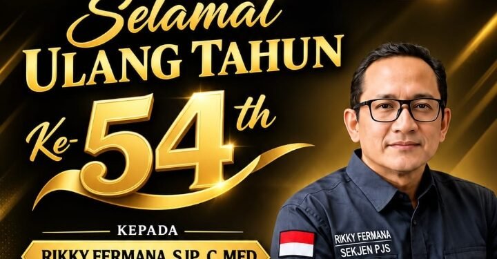 Genap 54 Tahun, Rikky Fermana Banjir Ucapan dan Do’a dari Keluarga Besar Media