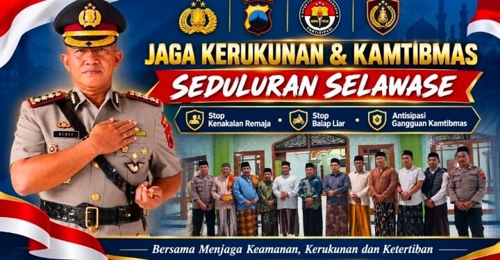 Safari Subuh, Kapolresta Pati Sapa Warga Gembong