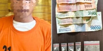 8 Paket Sabu 4,67 Gram Diamankan, Satresnarkoba Polres Binjai Tangkap Terduga Pengedar di Binjai Barat