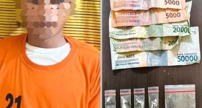 8 Paket Sabu 4,67 Gram Diamankan, Satresnarkoba Polres Binjai Tangkap Terduga Pengedar di Binjai Barat