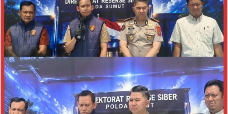 Ditressiber Polda Sumut Bongkar Jaringan Judi Online, Dua Orang Jadi Tersangka