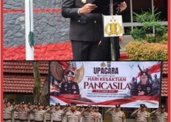 Kapolres Binjai Pimpin Upacara Hari Kesaktian Pancasila Tahun 2026