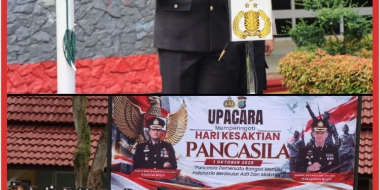 Kapolres Binjai Pimpin Upacara Hari Kesaktian Pancasila Tahun 2026