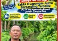 Diterpa Isu Pencemaran, Fakta di Lapangan Justru Berbanding Terbalik: Parit CV Koranda Food Jernih Tanpa Bau