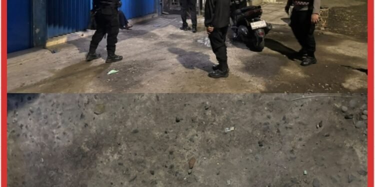 Tim Macan Polres Pelabuhan Belawan Amankan Sajam Saat Patroli