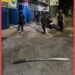 Tim Macan Polres Pelabuhan Belawan Amankan Sajam Saat Patroli