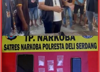 Kasat Resnarkoba Pimpin GSN, Jaringan Narkoba Tanjung Morawa Dikupas