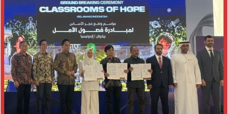 Pelindo, DP World Foundation, dan Pemkot Medan Berkolaborasi Bangun Sekolah Untuk Anak-Anak Belawan