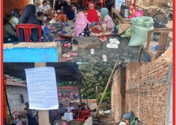 Kebakaran Melanda Desa Jarakan Satu Rumah Hangus Total, Satu Lagi Rusak Berat