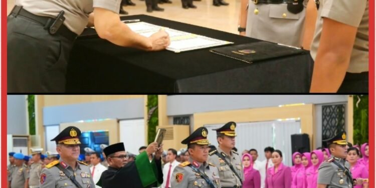 Kapolda Sumut Pimpin Sertijab Wakapolda dan Kapolresta Deli Serdang