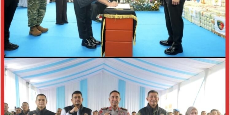 Dipimpin Kapolri, Polda Sumut Bersama Forkopimda Deklarasikan Sumut Tolak Narkoba di Belawan