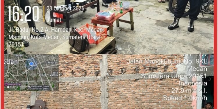 Polda Sumut Grebek Sarang Narkoba di Medan Maimun, 15 Orang Diamankan