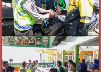 Polda Sumut Gandeng Komunitas Ojol, Ajak Jadi Pelopor Keselamatan Berlalu Lintas