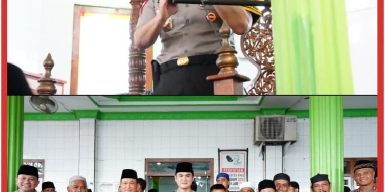 Kapolda Sumut Ajak Masyarakat Perkuat Persatuan dan Perangi Narkoba Saat Salat Jum’at di Medan Denai