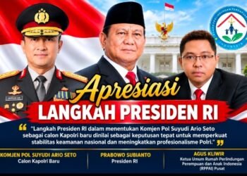 Komjen Pol. Suyudi Masuk Bursa Kapolri, RPPAI Titip Pesan Perlindungan Perempuan dan Anak