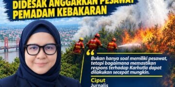 Karhutla Jadi Ancaman Tahunan, Pemprov Riau dan Pemerintah Pusat Didesak Anggarkan Pesawat Pemadam Water Bombing