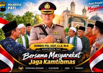 Polisi Bersama Masyarakat, Kapolresta Pati Perkuat Kerukunan