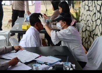 Polres Binjai dan Lions Club Bantu Masyarakat, Gelar Operasi Katarak Gratis Sambut HKGB Ke-74