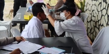 Polres Binjai dan Lions Club Bantu Masyarakat, Gelar Operasi Katarak Gratis Sambut HKGB Ke-74