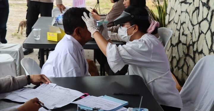 Polres Binjai dan Lions Club Bantu Masyarakat, Gelar Operasi Katarak Gratis Sambut HKGB Ke-74