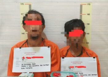 Polres Tapteng Tangkap Dua Terduga Pengedar Sabu di Sarudik