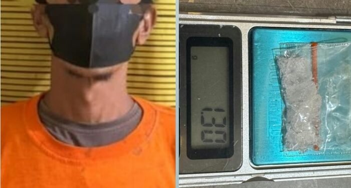Pengedar Sabu 1,30 Gram Ditangkap Satresnarkoba Polres Binjai