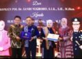 Herman Deru Lepas Sandi Nugroho, Sambut Kapolda Sumsel Irjen Rony Samtana