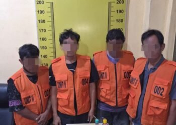GSN Polresta Deli Serdang Sasar Kualanamu, 4 Pria Positif Narkoba Diamankan, Sosok Amok Diburu Polisi