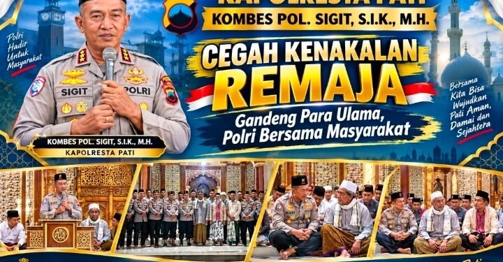 Perkuat Edukasi Remaja, Kapolresta Pati : Hindari Tawuran Antar Kelompok