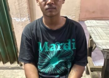 Respons Cepat Polres Banyuasin Tangani Kebakaran Truk Ekspedisi di Jalintim KM