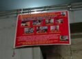 Poster Dugaan Korupsi Proyek di Pemko Pekanbaru Muncul di Bawah Jembatan Flyover, Masyarakat Minta Kejati Riau Turun Tangan