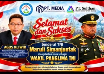 Ketum RPPAI Pusat, Agus Kliwir: “Selamat dan Sukses Kepada Jendral TNI Maruli Simanjuntak Atas Jabatan Baru Sebagai Wakil Panglima TNI”