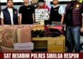 Polres Sibolga Ungkap Pencurian Rumah, Gasak Motor Hingga 30 Kain Ulos Batak 