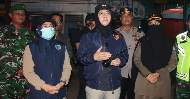 Pimpin KRYD Gabungan, Kapolres Ogan Ilir Razia Bedeng Narkoba di Payakabung