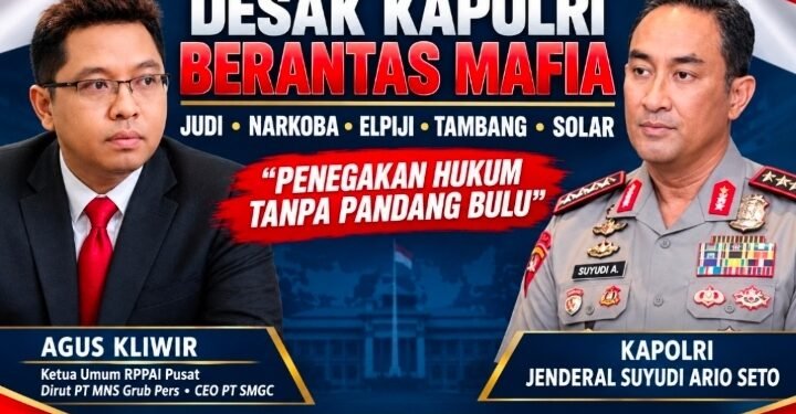 Jangan Tebang Pilih! Agus Kliwir Desak Kapolri Sikat Mafia