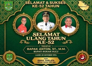 Milad ke-52 Bupati Rohul, AMI Harapkan Sinergi Pemerintah dan Pers